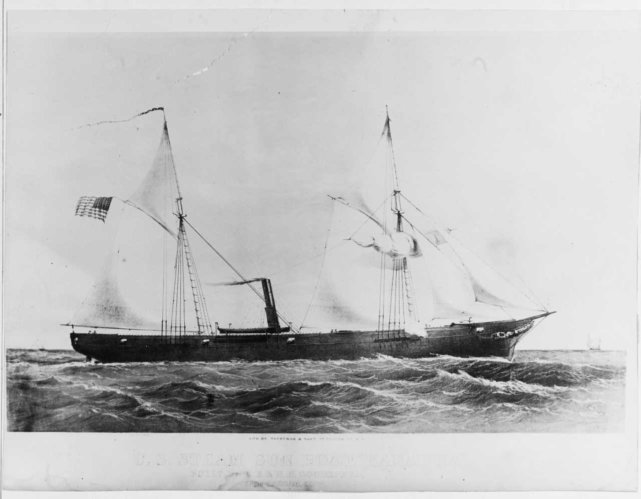Photo #: NH 2016  USS Kanawha (1862-1866)