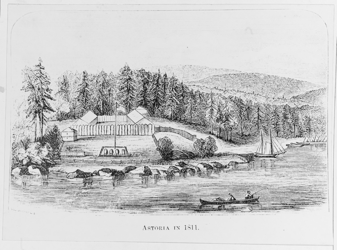 Astoria, Oregon in 1811. 