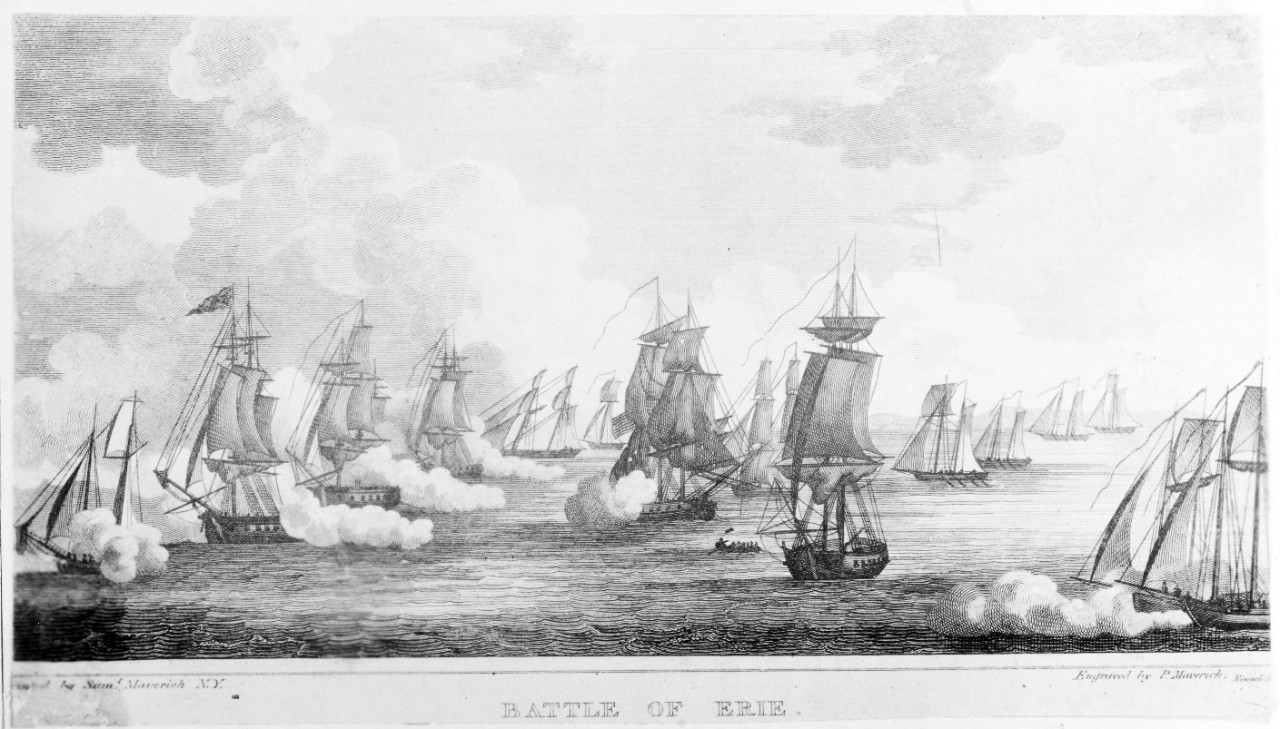 Battle of Lake Erie, September 1813. 