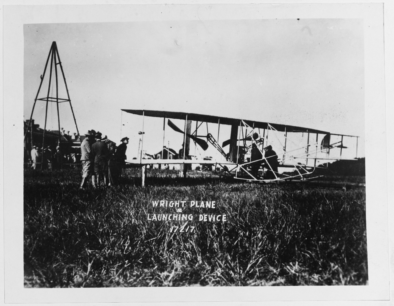 Wright Plane and Launching Device. 