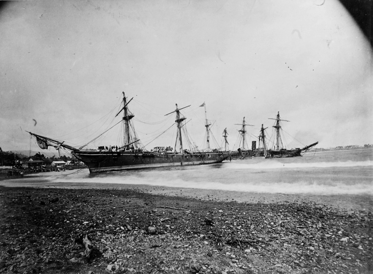 Photo #: NH 2151  Samoan Hurricane of 15-16 March 1889