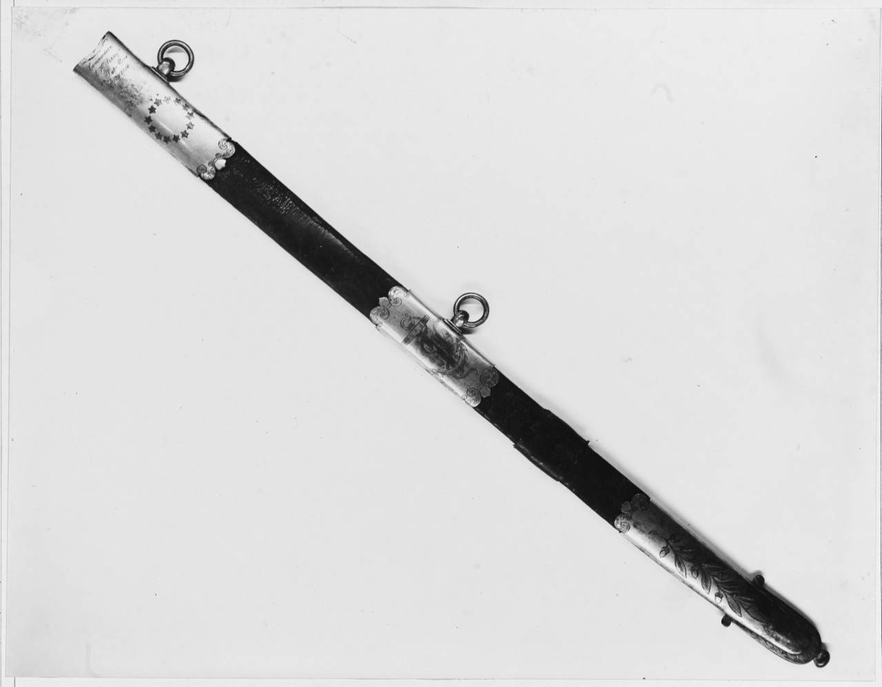 Scabbard of the Sword of Commodore O.H. Perry. 
