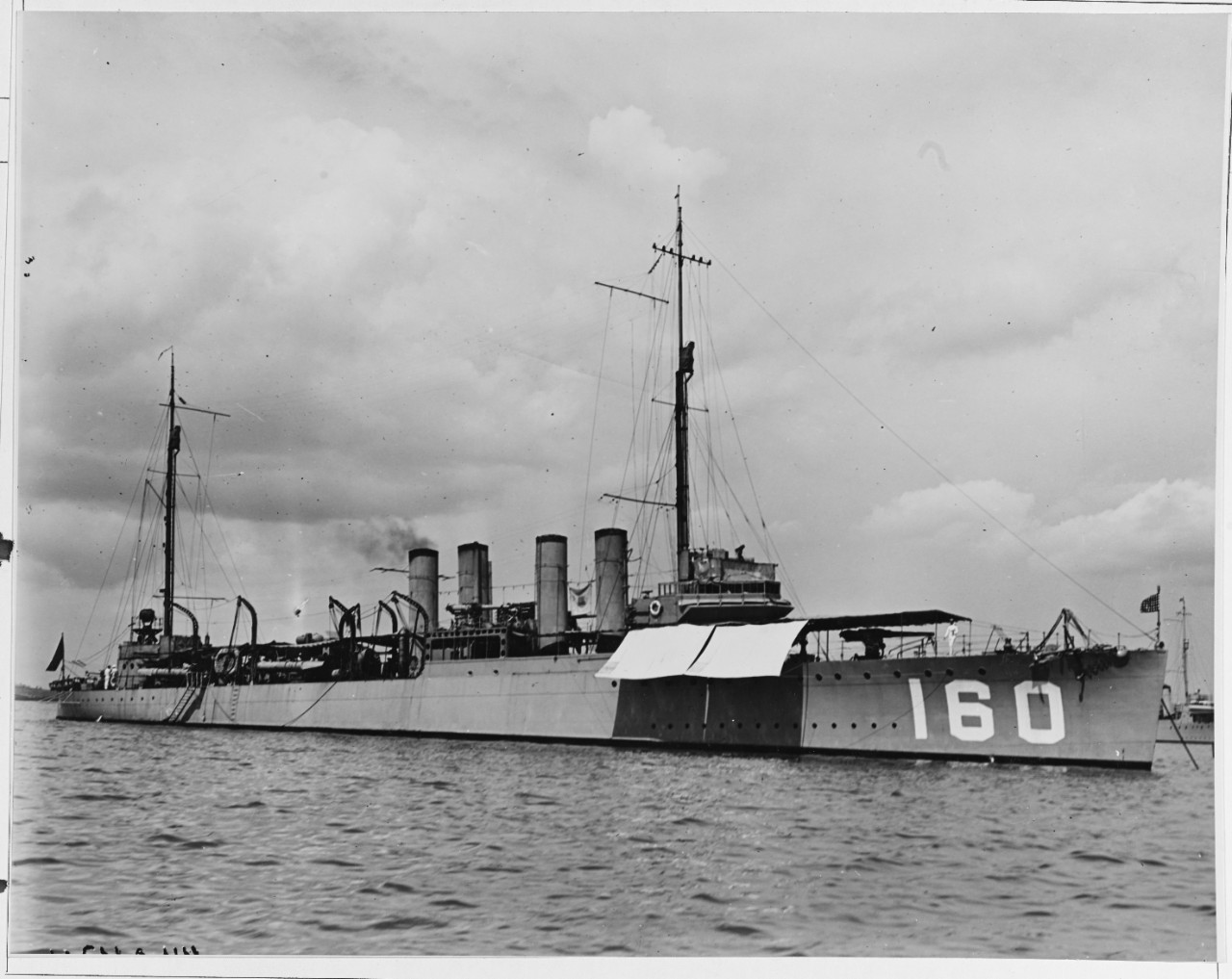 USS HERBERT (DD-160) (1919-1946). 