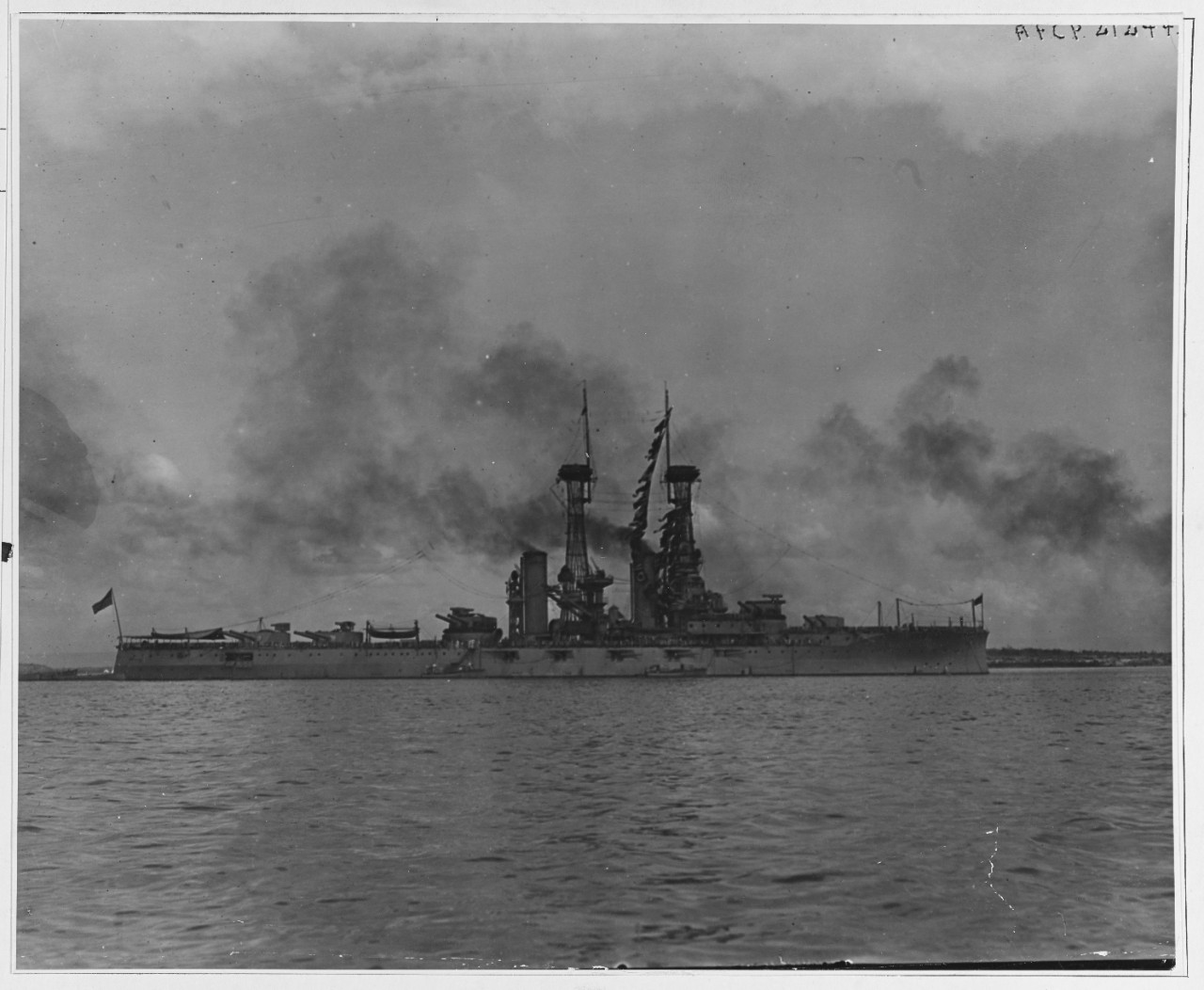 USS DELAWARE (BB-28) (1910-1923). 