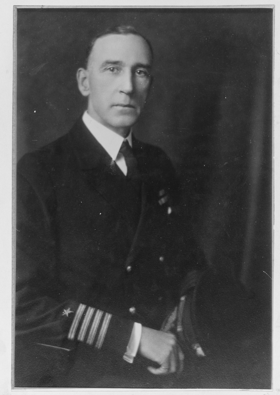 Portrait of Captain Alfred W. Johnson, USN