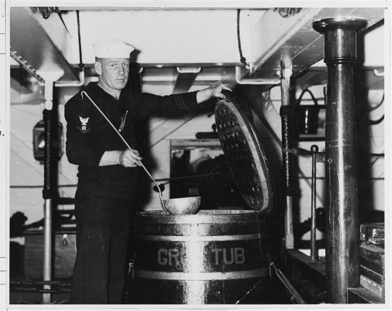 The Grog Tub on USS CONSTITUTION
