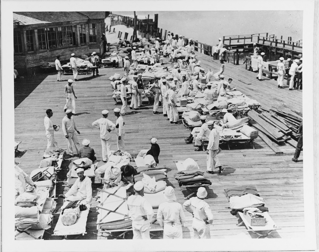 Naval Training Camp, Cape May, New Jersey, 1918.
