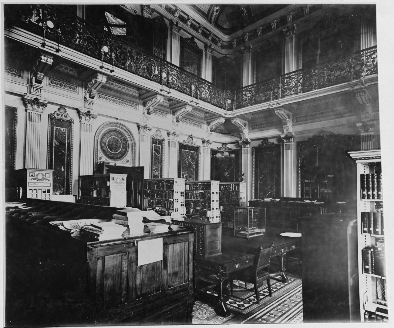 Navy Department Library, circa 1915