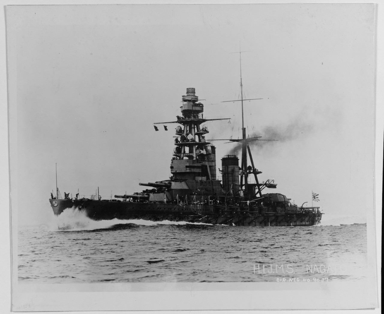 HIJMS NAGATO (Japanese Battleship, 1919)