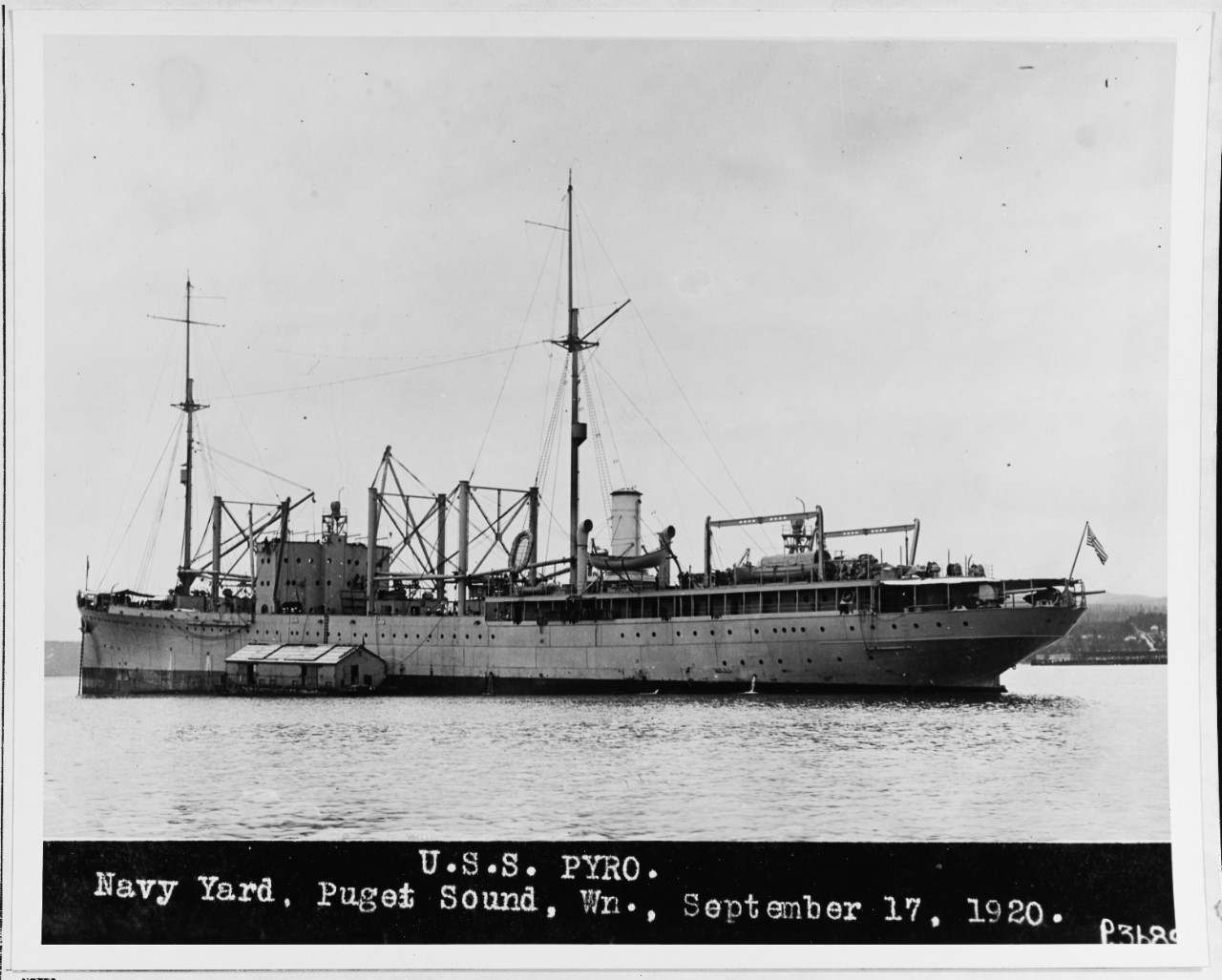 USS PYRO (AE-1), 1920-46