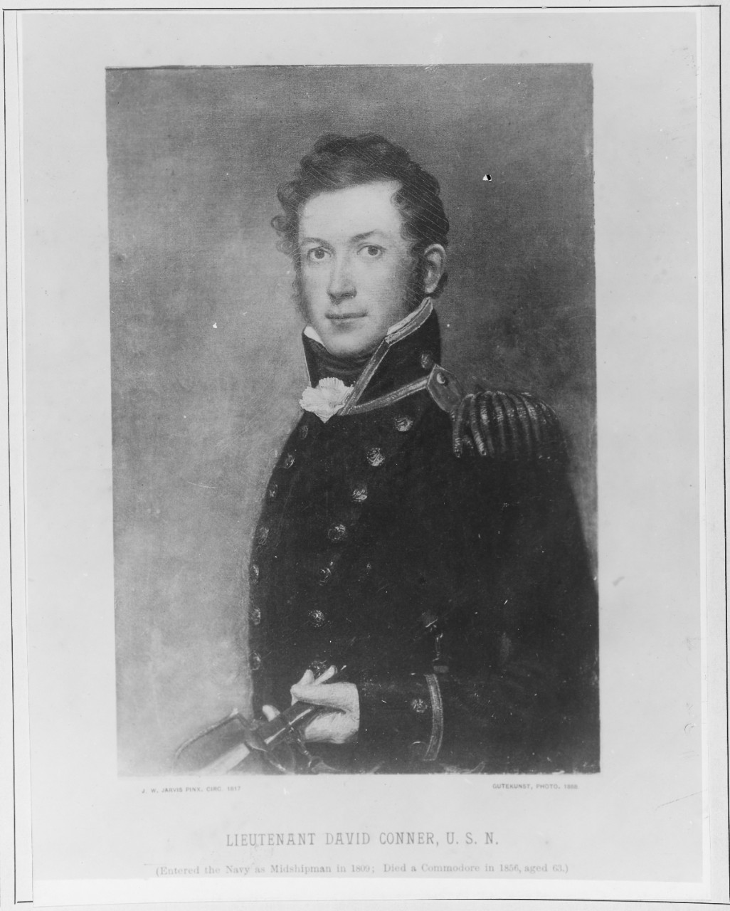 Photo #: NH 2769  Lieutenant David Conner U.S. Navy, (1792-1856)  