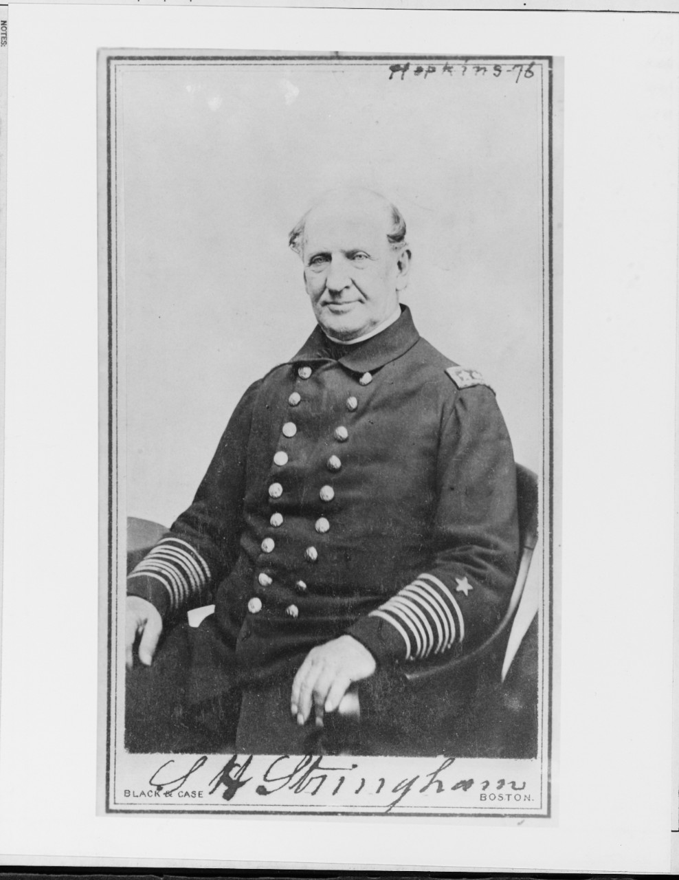 Rear Admiral Silas H. Stringham, USN