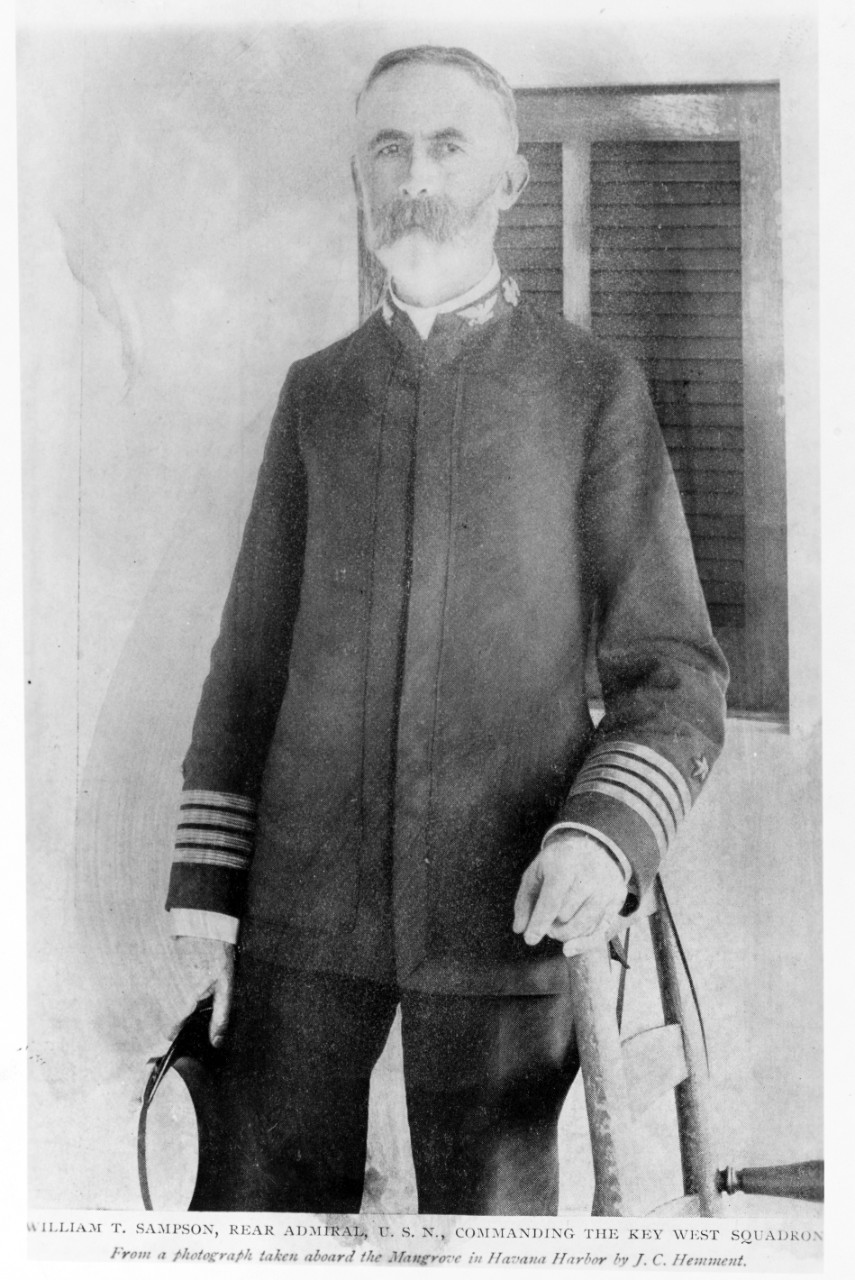 Rear Admiral William T. Sampson, USN