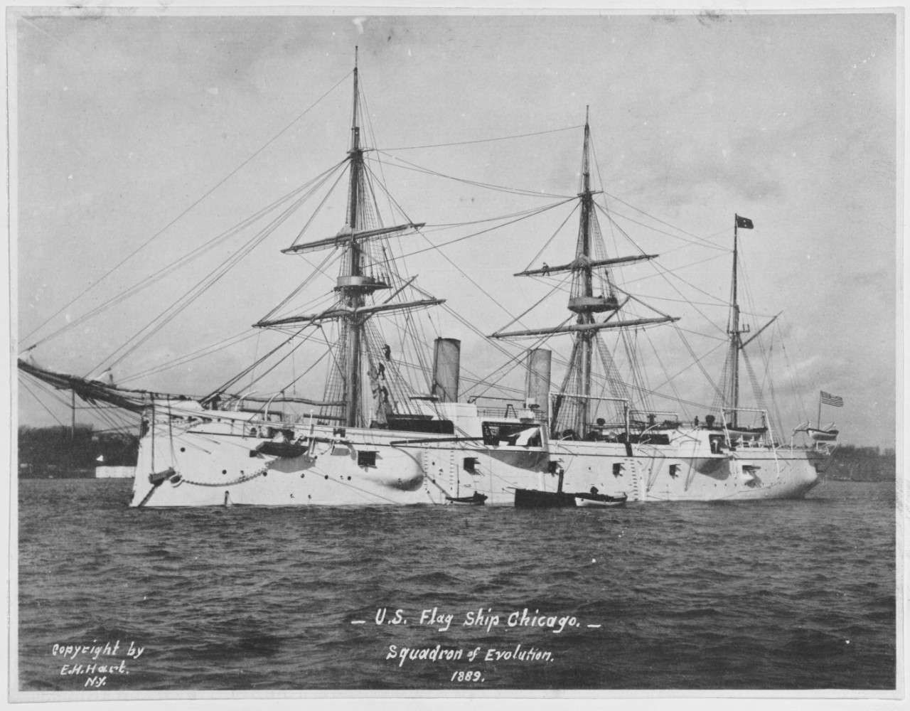 USS CHICAGO, 1889-1935