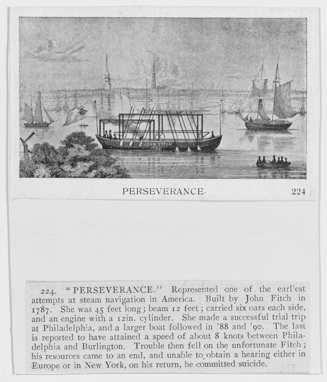 Steamboat PERSEVERANCE (1787)