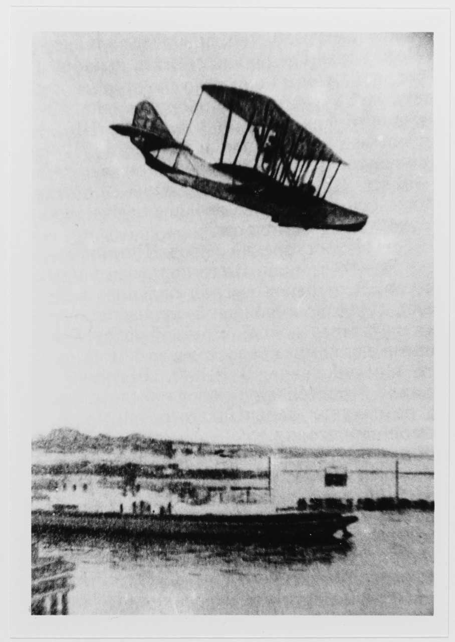 Russian Navy Flying Boat in about 1919