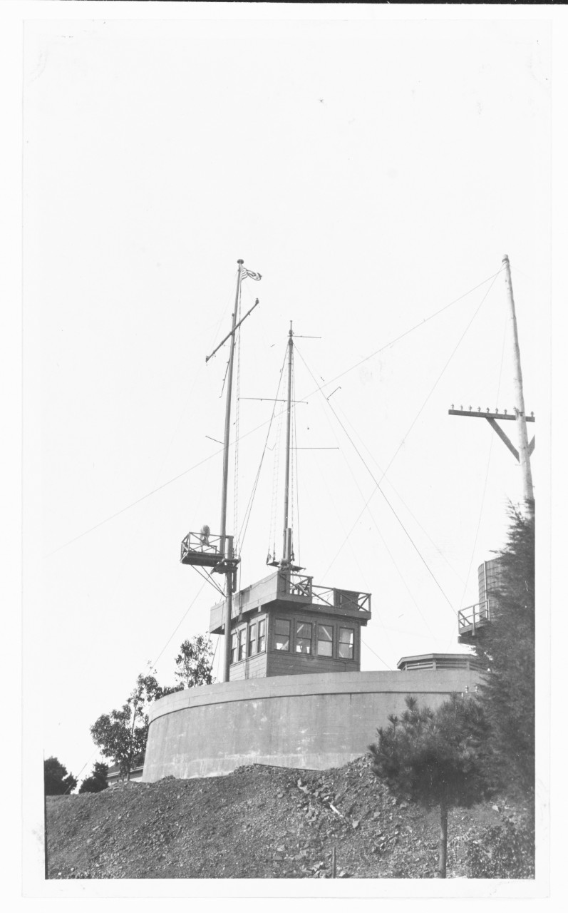 Naval radio station, San Francisco, California (Yerba Buena Island).