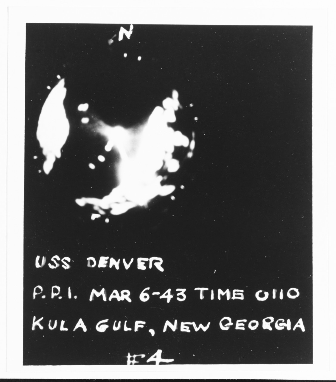 Photo #: NH 100388  Action in Kula Gulf, 6 March 1943