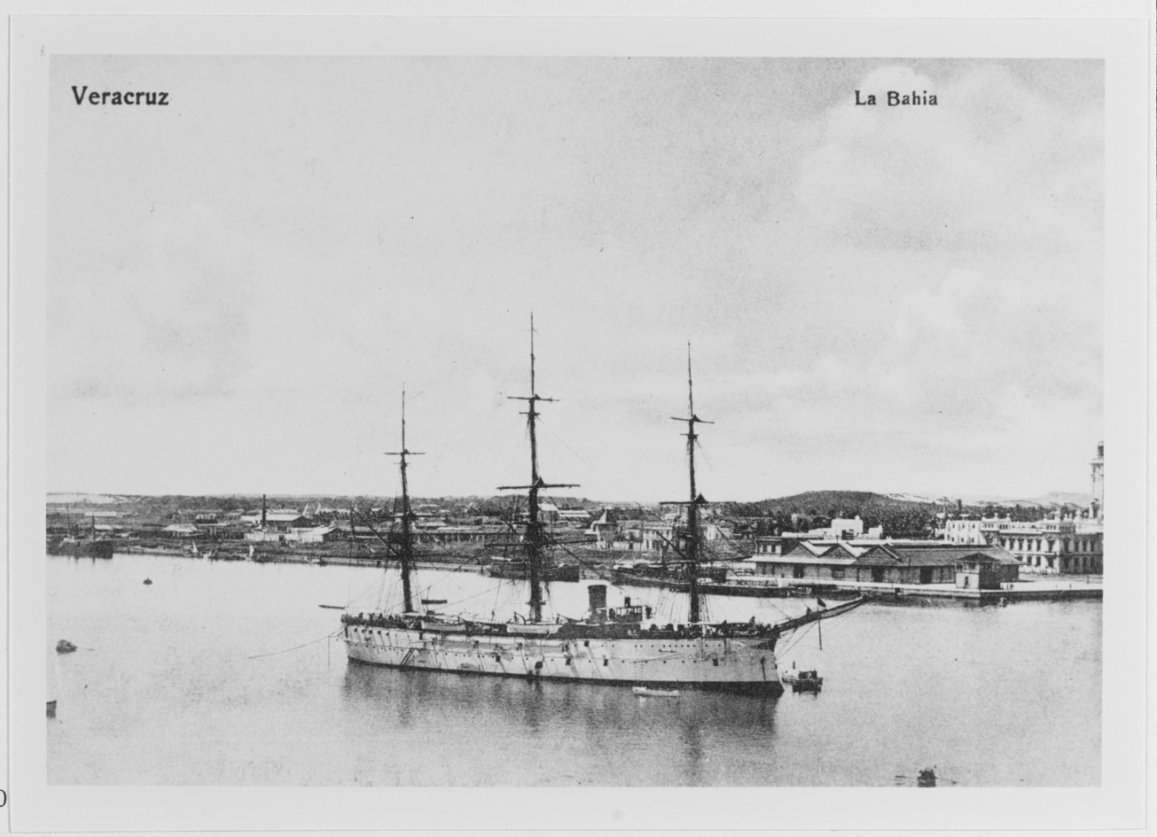 The BENJAMIN CONSTANT (Brazilian Training Cruiser, 1892)