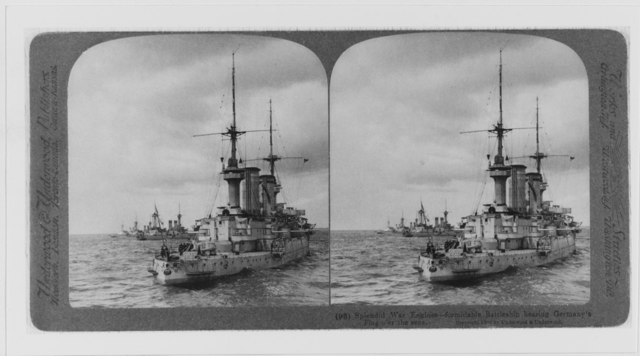 KAISER WILHELM DER GROSSE (German Battleship, 1899)