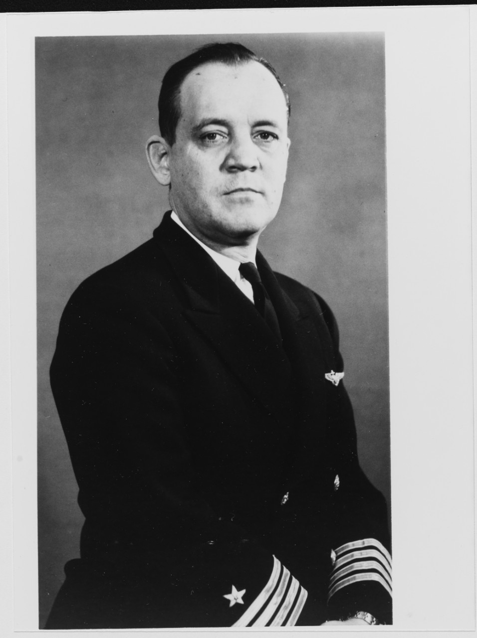 Captain James Brinckerhoff Vredenburgh, USN. Photograph taken on January 27, 1951