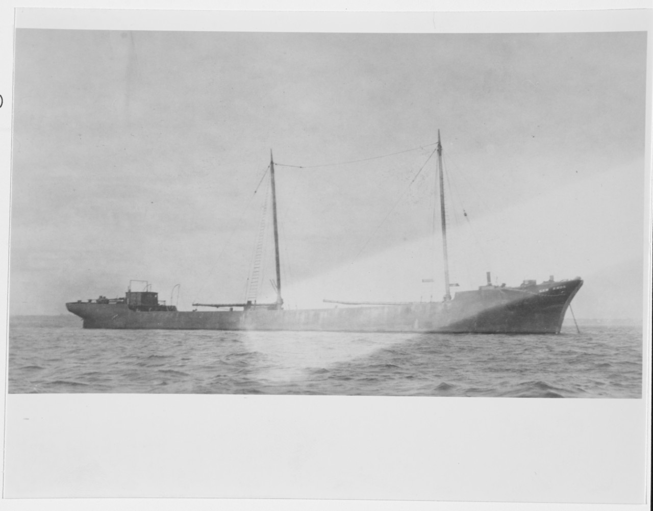 GENERAL KNOX (U.S. Schooner Barge, 1881)