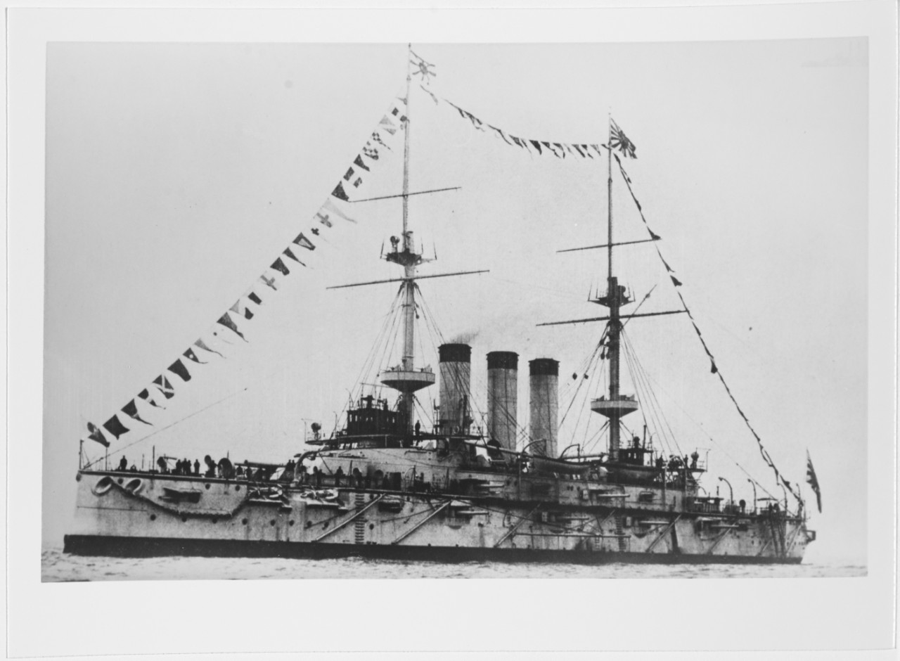 SHIKISHIMA (Japanese Battleship, 1898-1948)