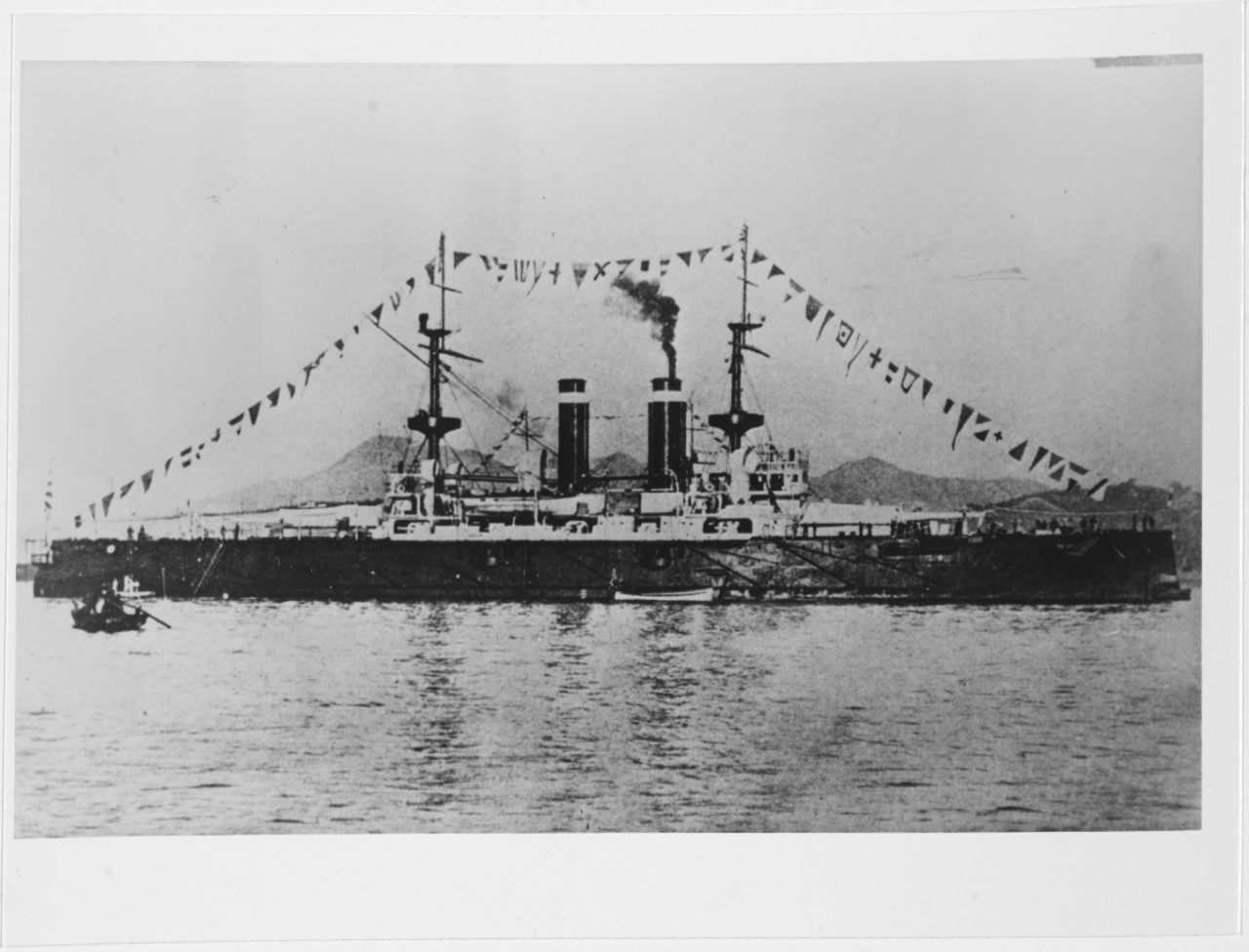 YASHIMA (Japanese Battleship, 1896-1904)