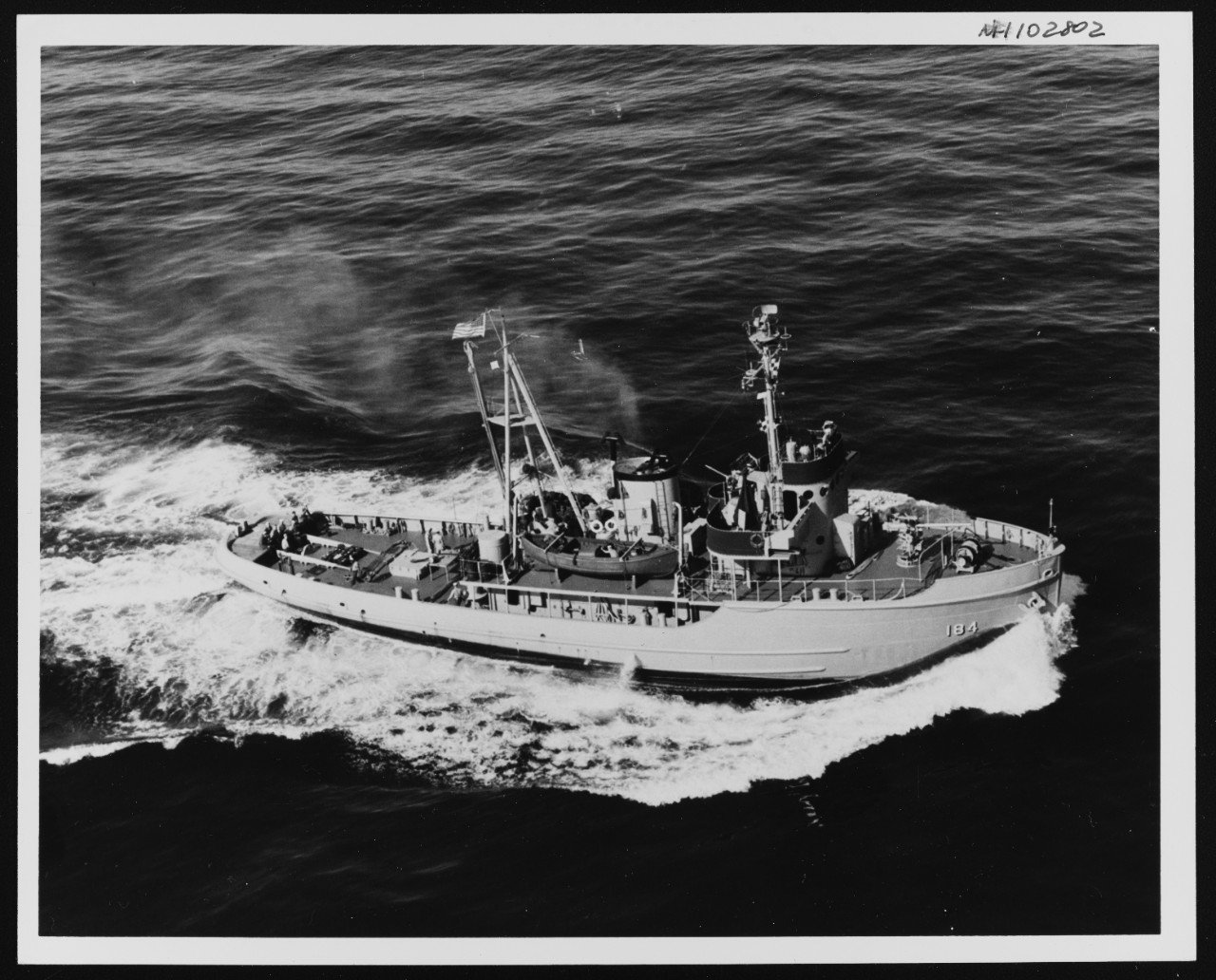 Photo #: NH 102802  USS Kalmia