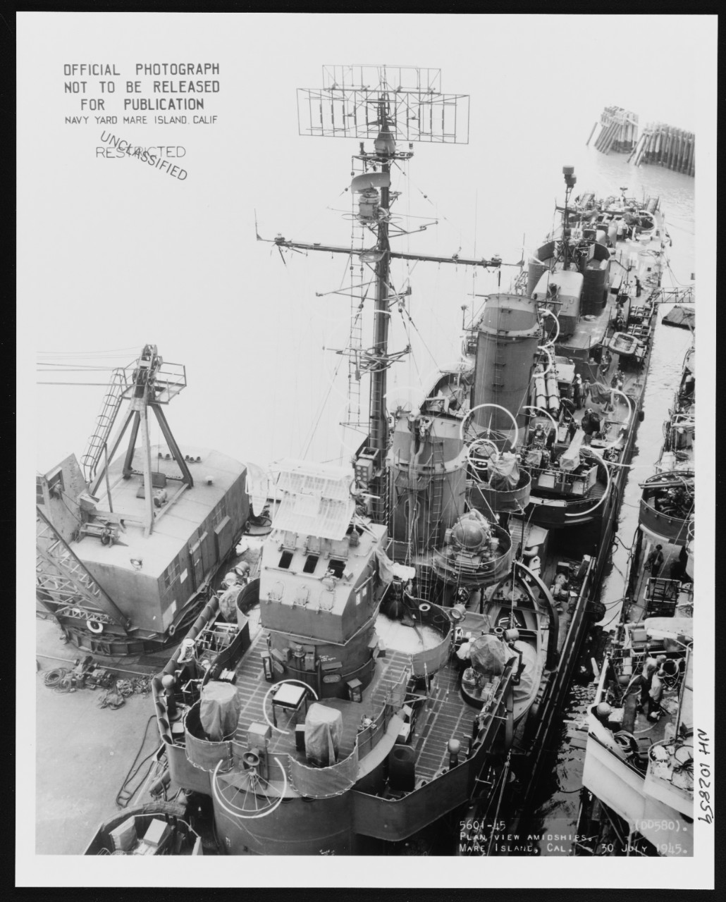 Photo #: NH 102859  USS Young