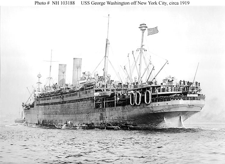 Photo #: NH 103188  USS George Washington