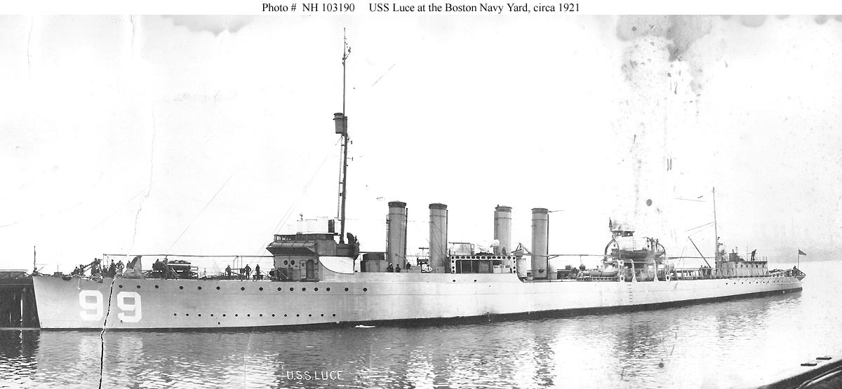 Photo #: NH 103190  USS Luce