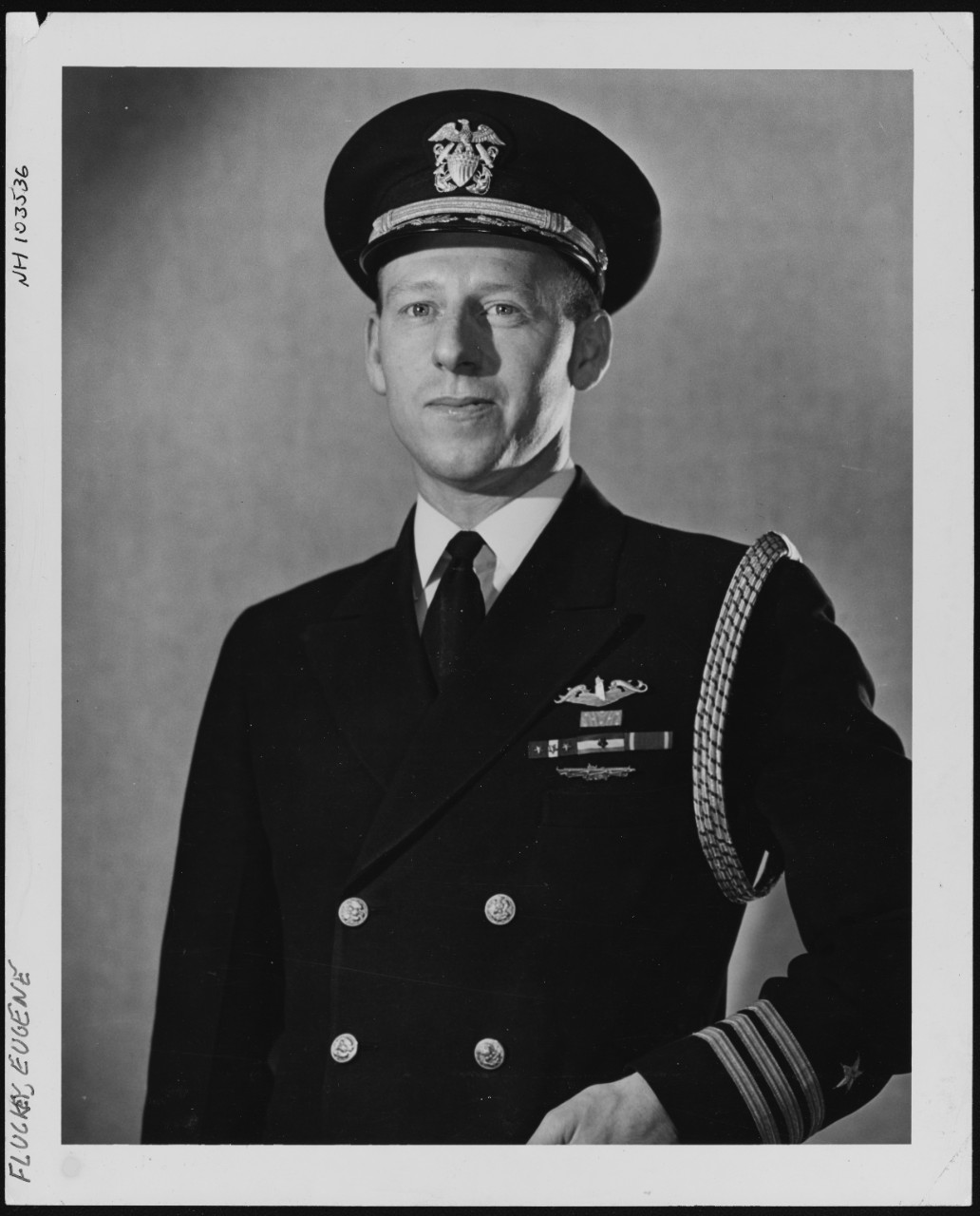 Photo #: NH 103536  Commander Eugene B. Fluckey, USN