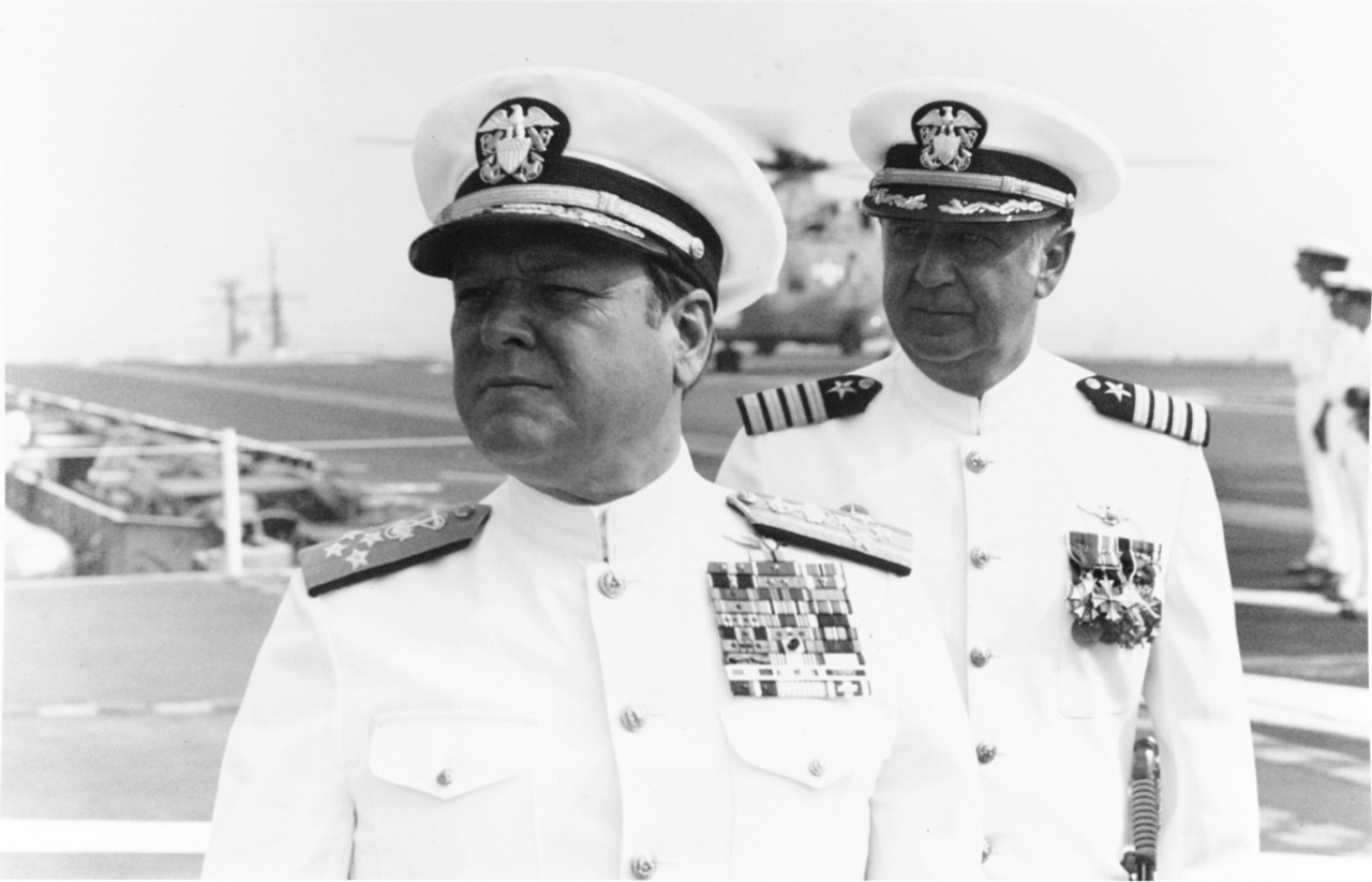 Photo #: NH 103819  Admiral James L. Holloway, III, USN