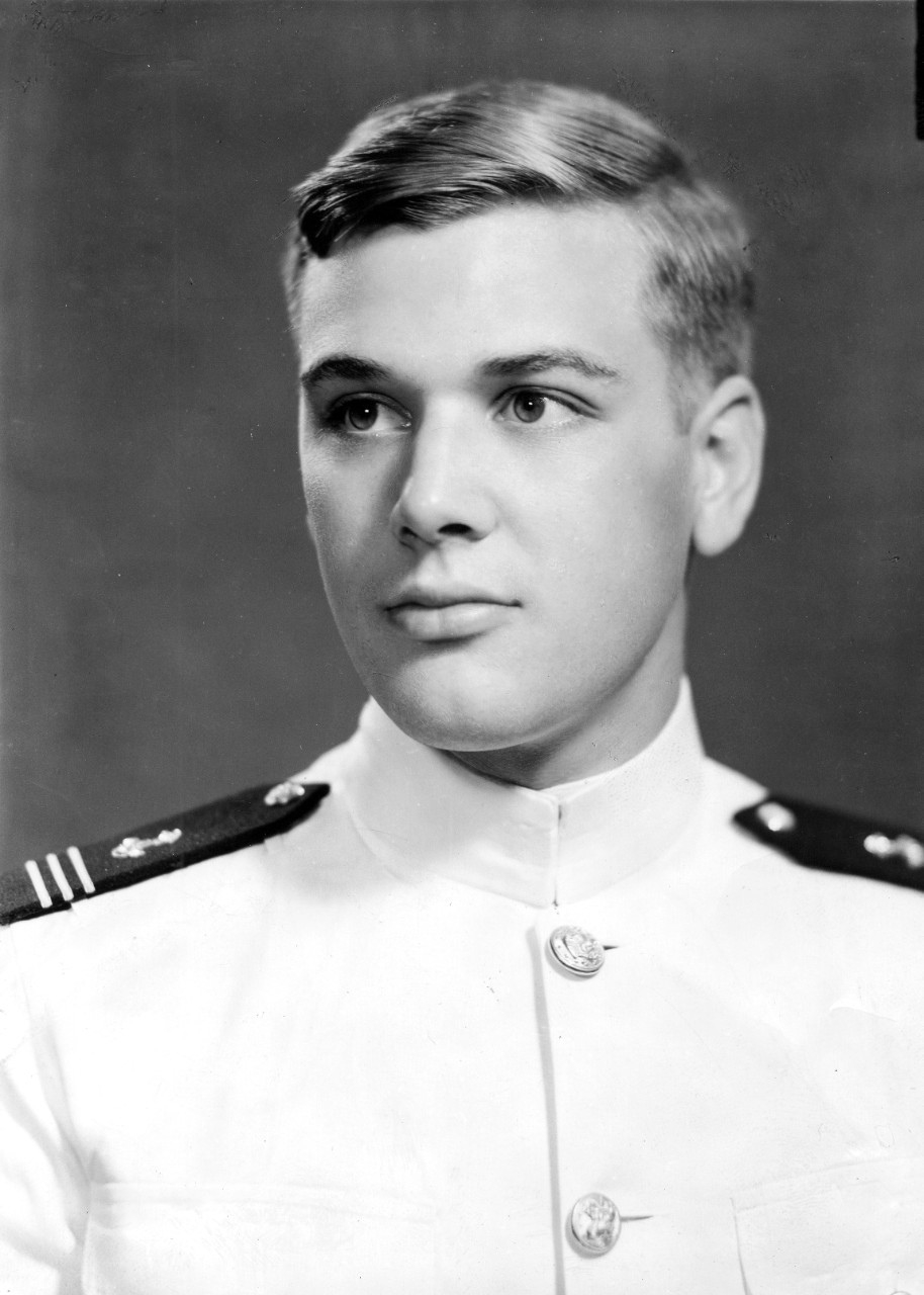 Photo #: NH 103828  Midshipman James L. Holloway, III, USN,