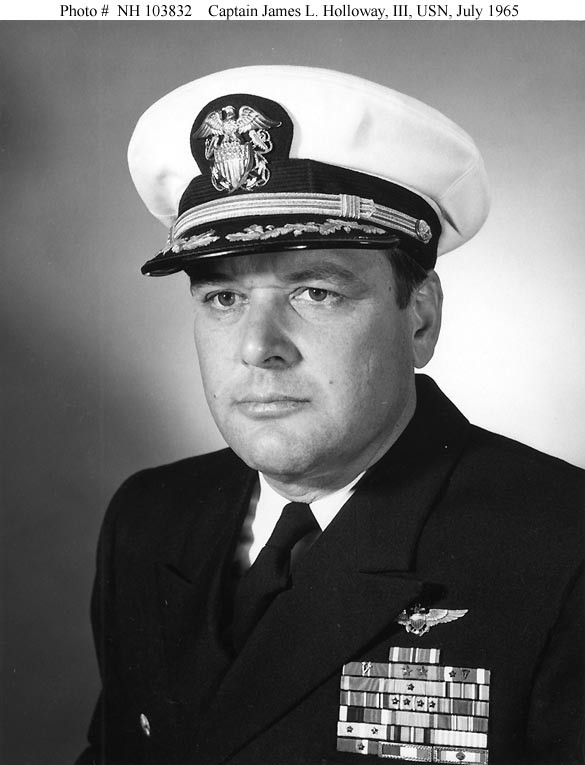 Photo #: NH 103832  Captain James L. Holloway, III, USN,