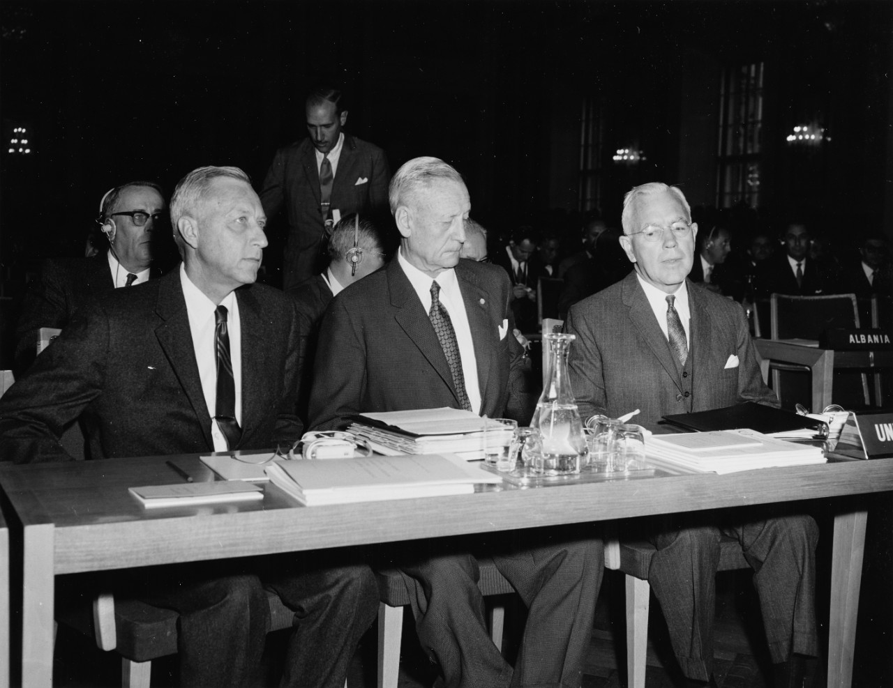 Photo #: NH 103894  U.S. Delegates to the Fourth General Conference of the International Atomic Energy Agency