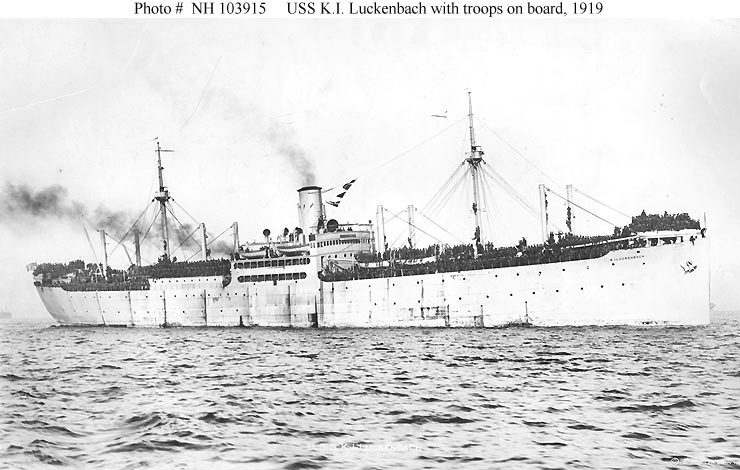 Photo #: NH 103915  USS K.I. Luckenbach