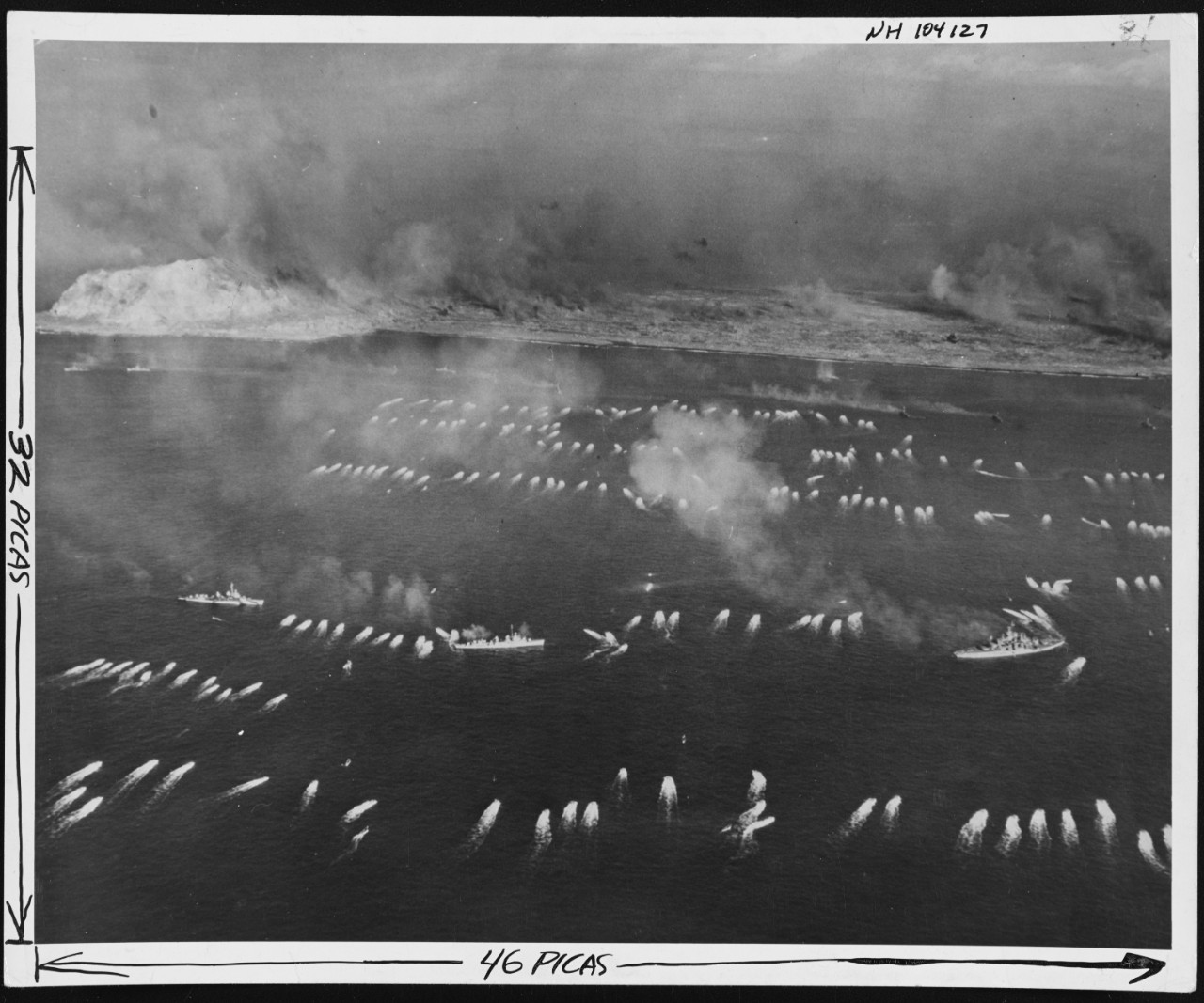 Photo #: NH 104127  Iwo Jima Operation, 1945