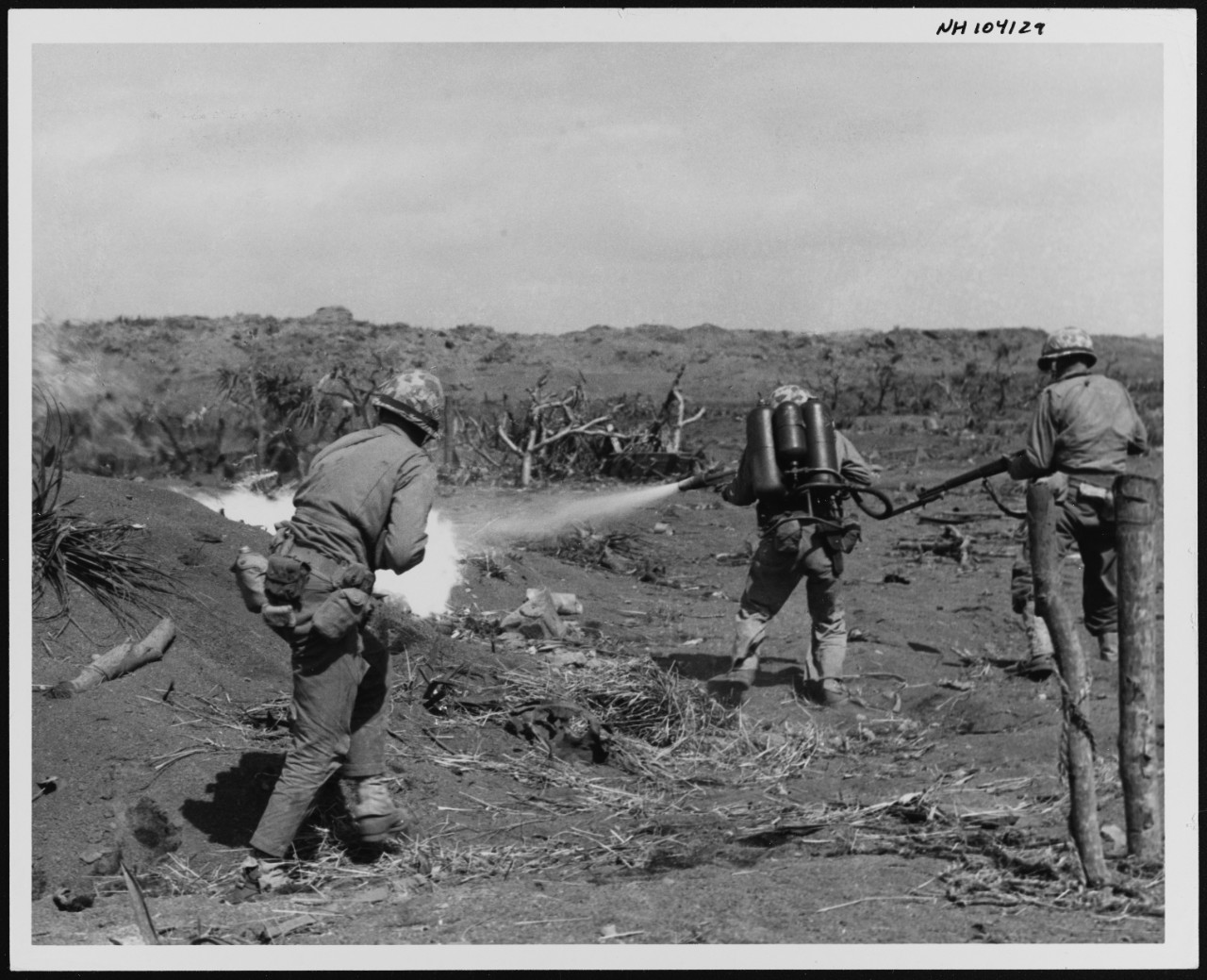 Photo #: NH 104129  Iwo Jima Operation, 1945
