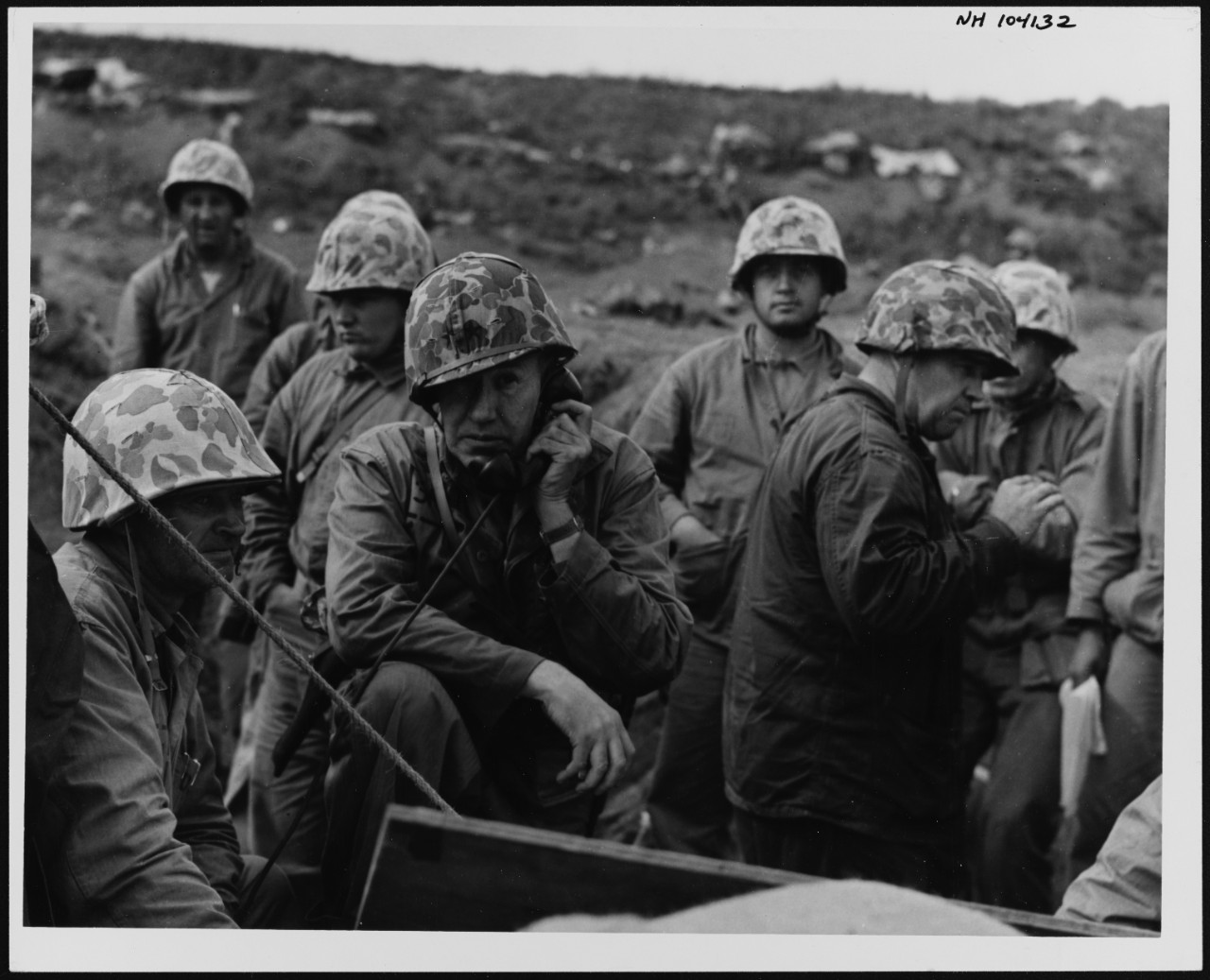 Photo #: NH 104132  Iwo Jima Operation, 1945