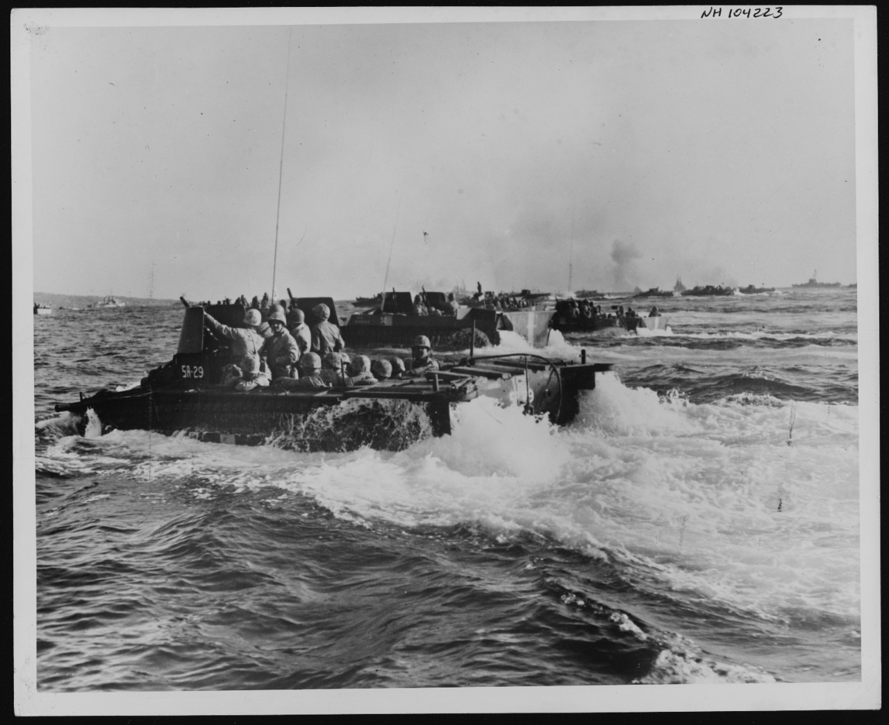 Photo #: NH 104223  Iwo Jima Operation, 1945