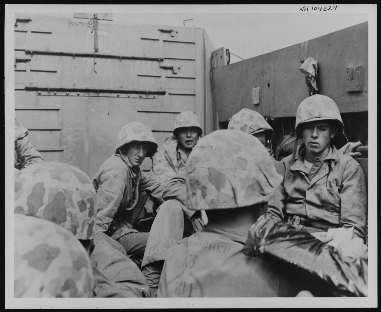 Photo #: NH 104224  Iwo Jima Operation, 1945