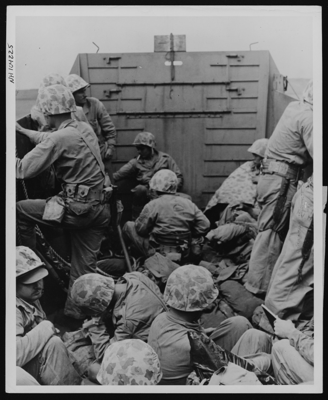 Photo #: NH 104225  Iwo Jima Operation, 1945