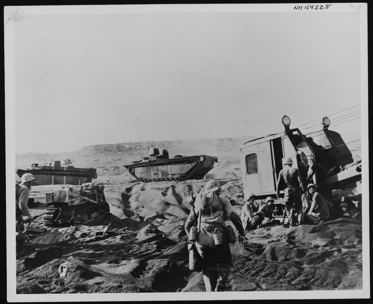 Photo #: NH 104228  Iwo Jima Operation, 1945