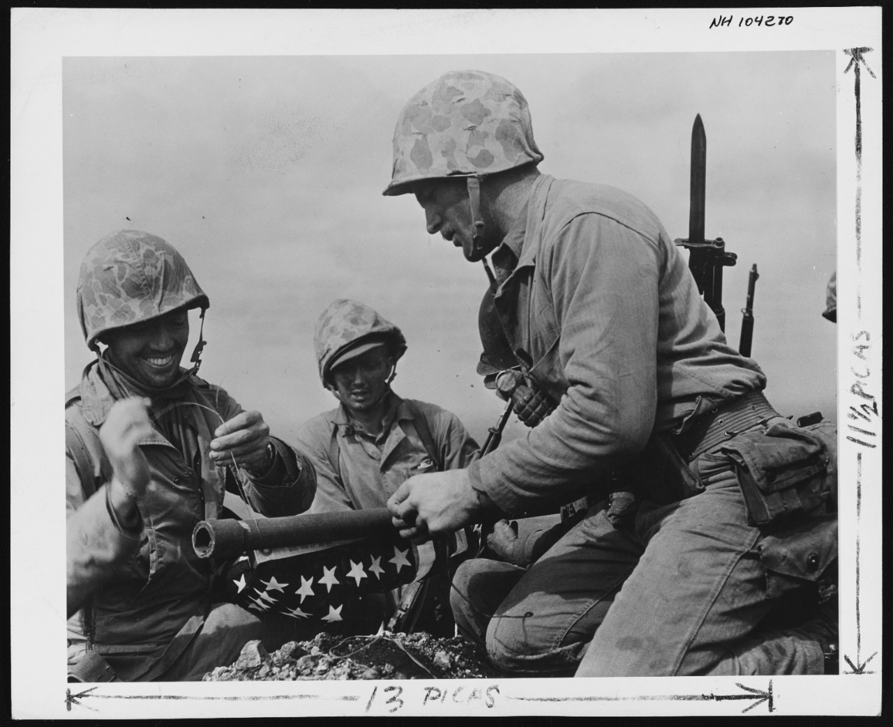 Photo #: NH 104270  Iwo Jima Operation, 1945