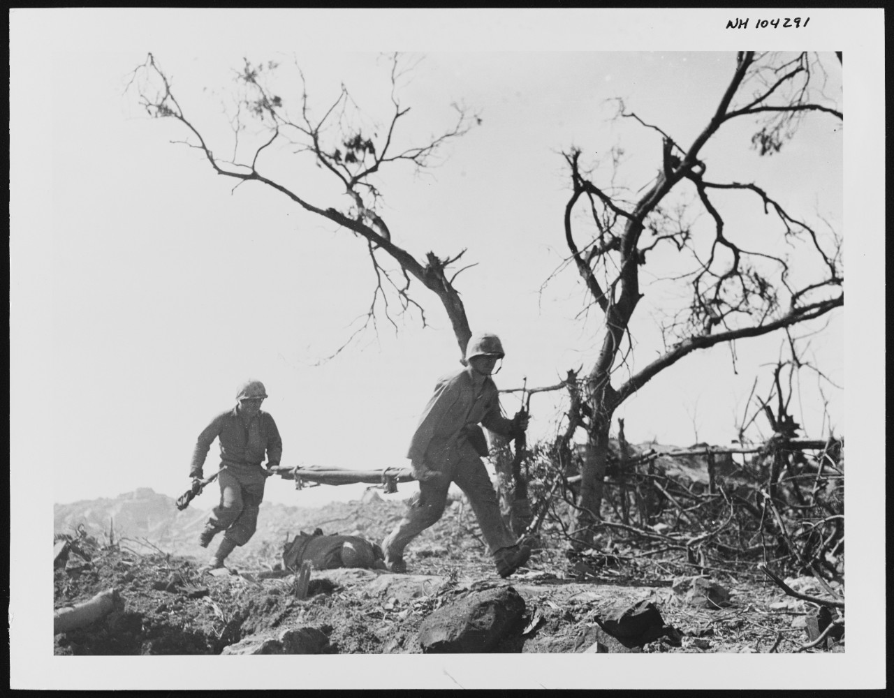 Photo #: NH 104291  Iwo Jima Operation, 1945