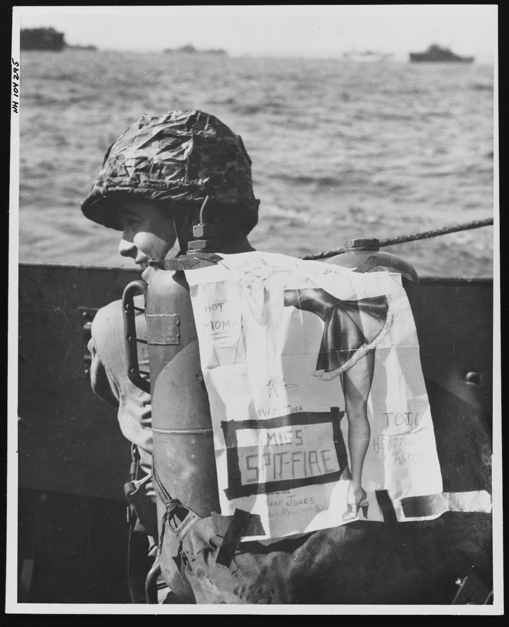 Photo #: NH 104295  Iwo Jima Operation, 1945