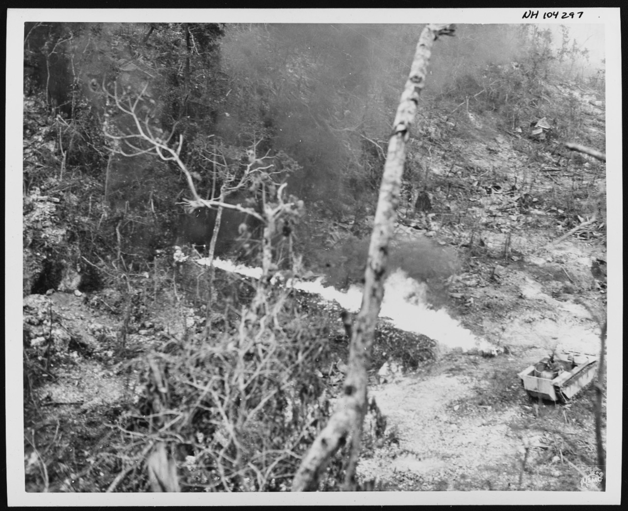 Photo #: NH 104297  Peleliu Invasion, September 1944 past