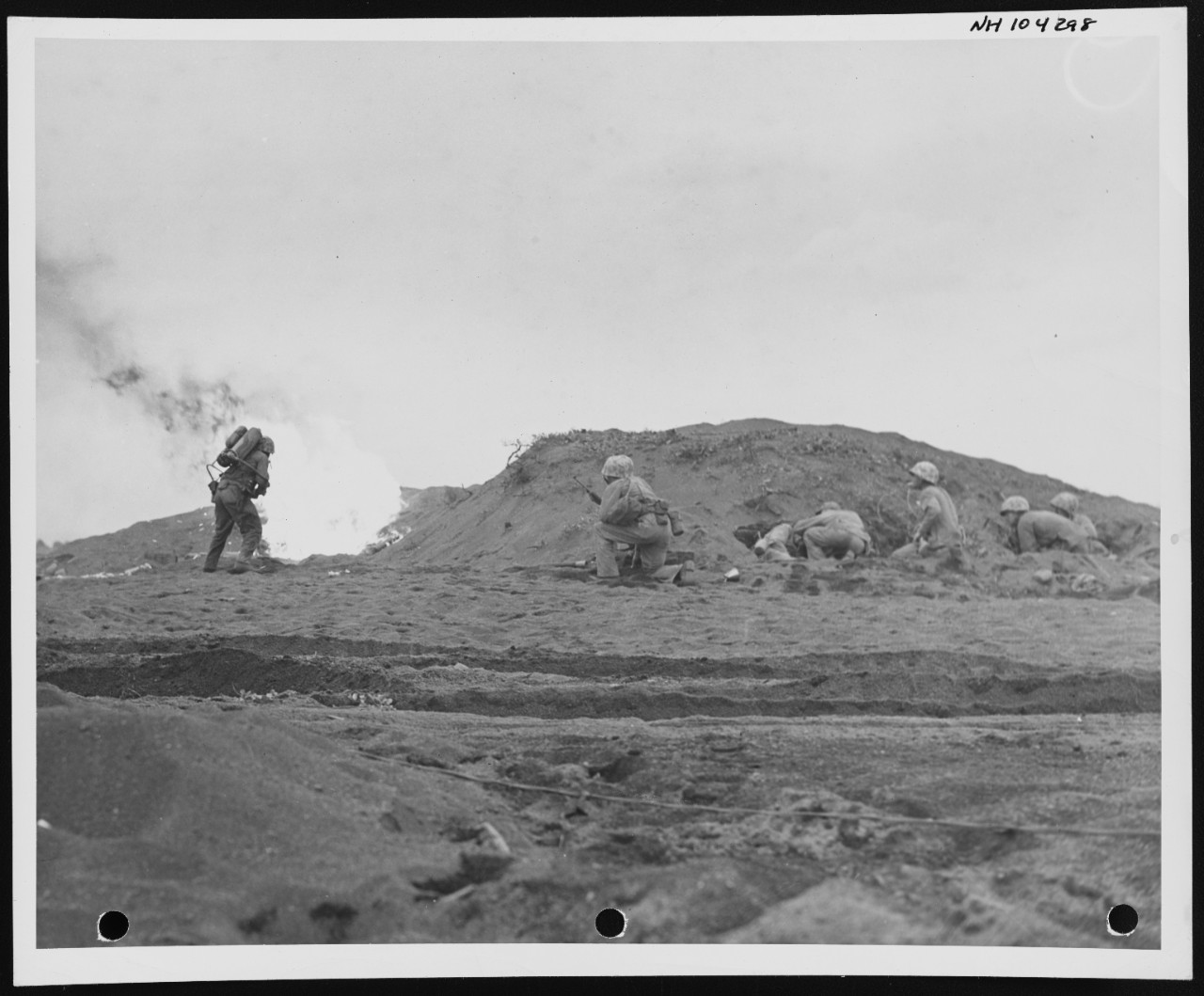 Photo #: NH 104298  Iwo Jima Operation, 1945